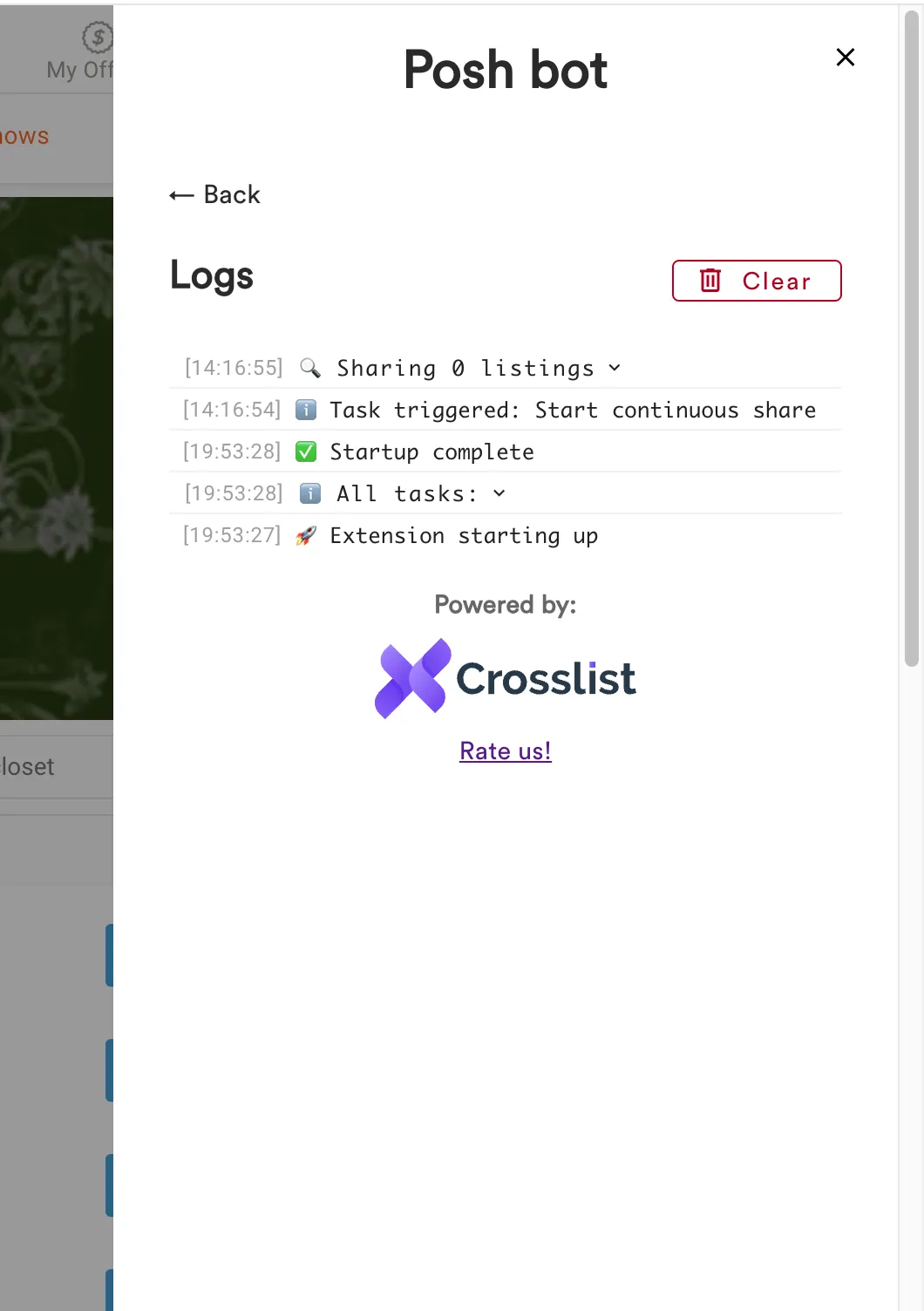 Crosslist, screenshot 10 of 11