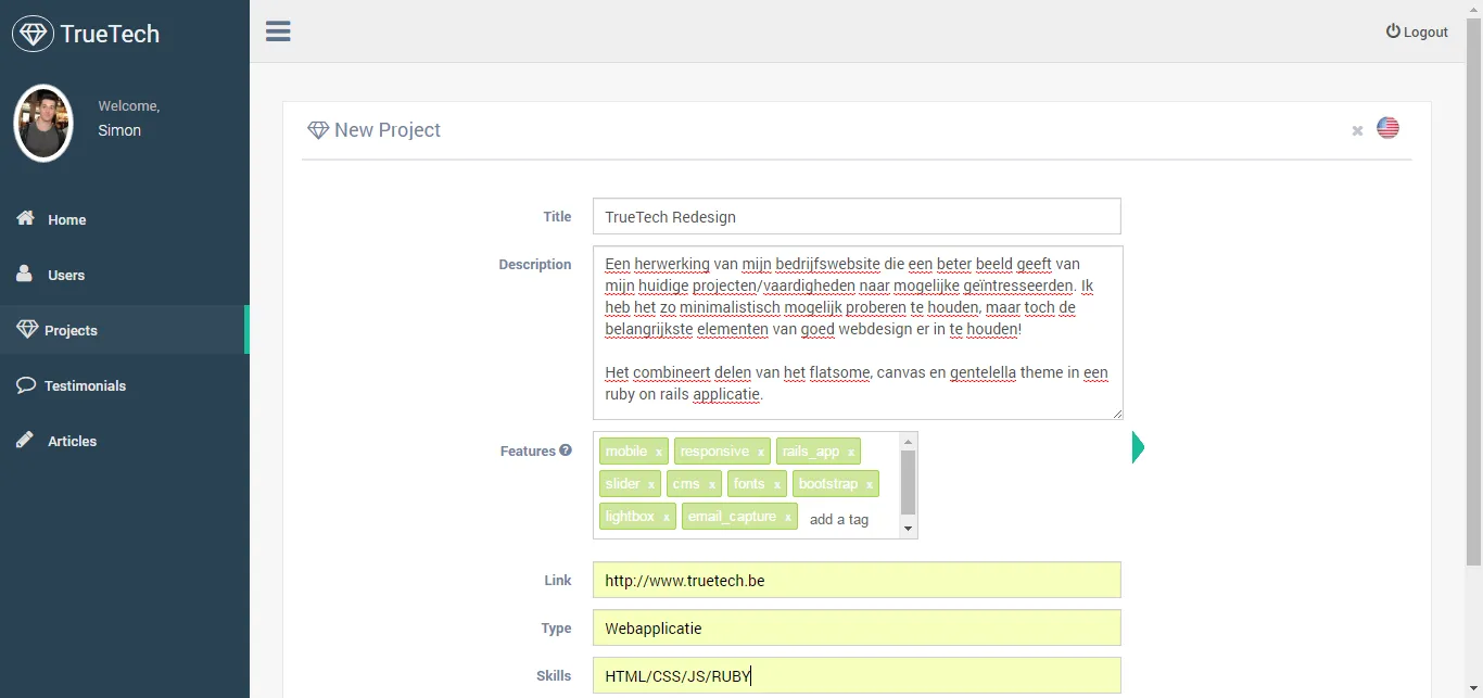 TrueTech Redesign, screenshot 4 of 4