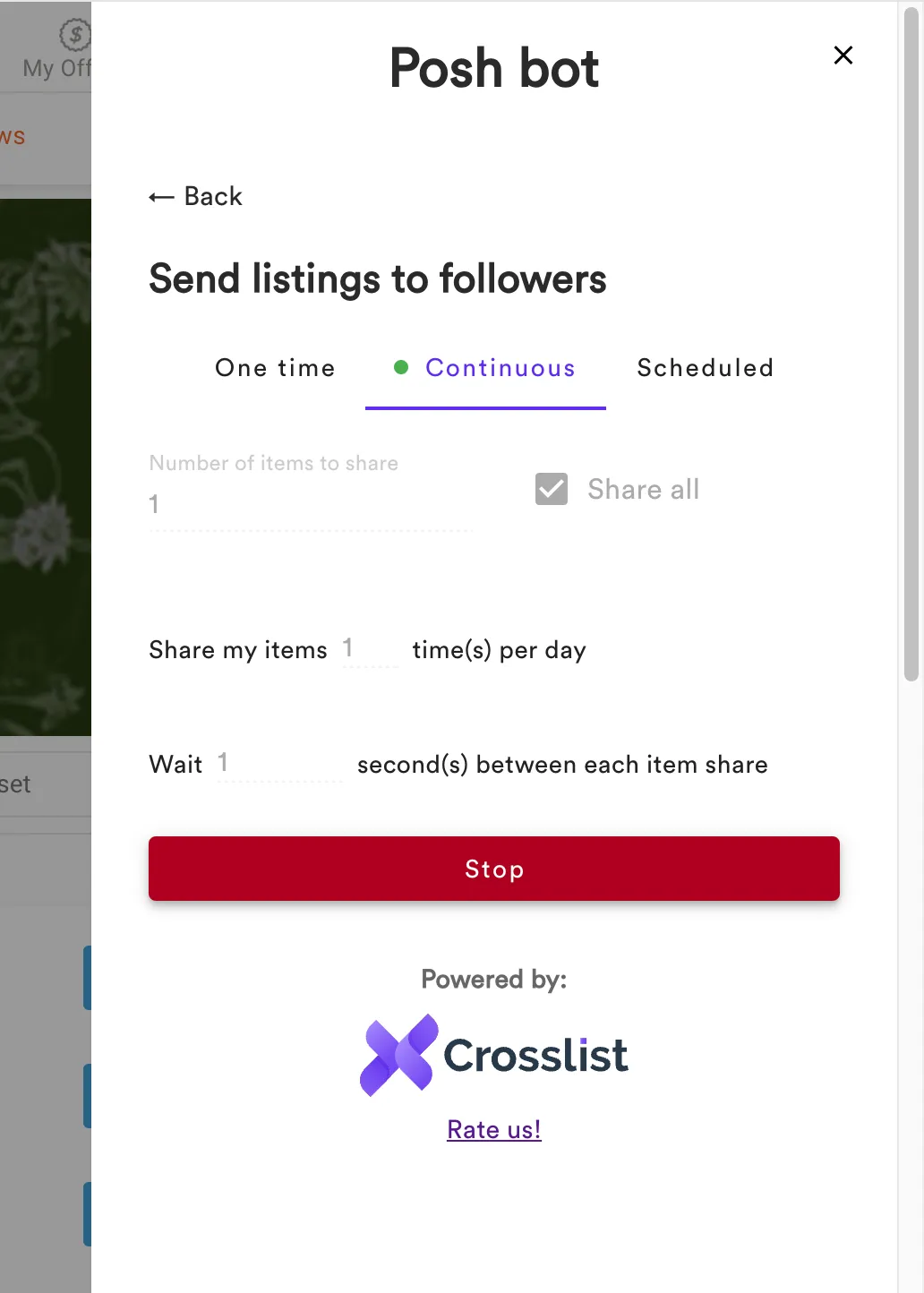Crosslist, screenshot 6 of 11