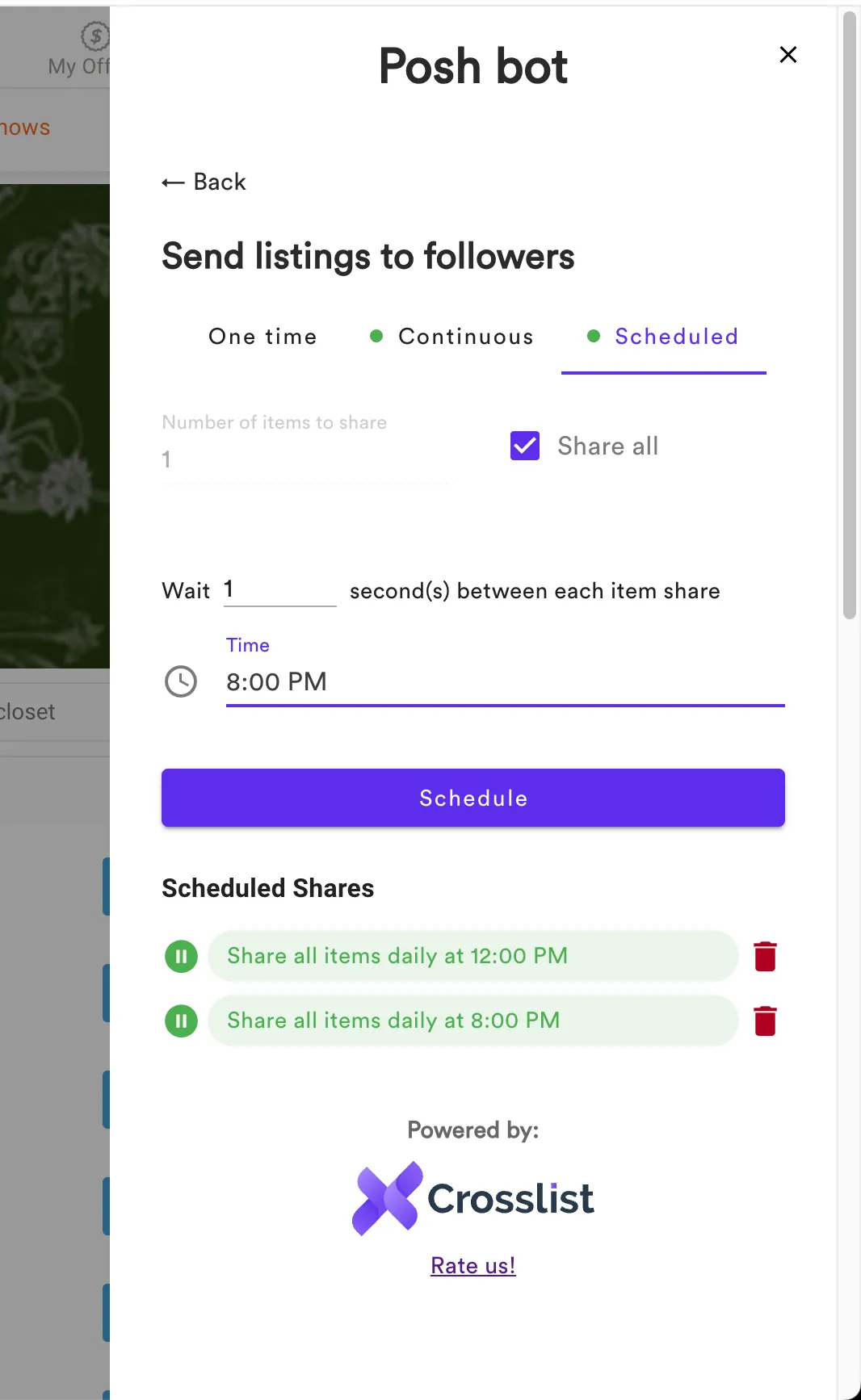Crosslist, screenshot 7 of 11