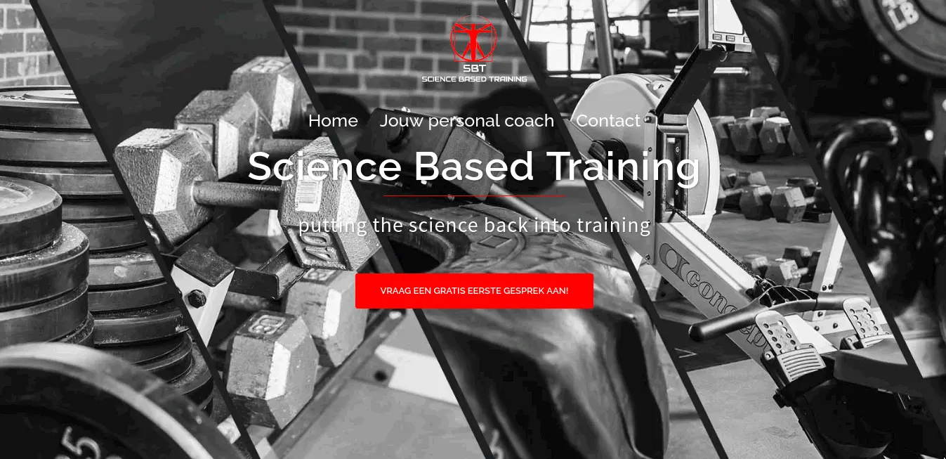 Science Based Training - Webdesign Antwerpen