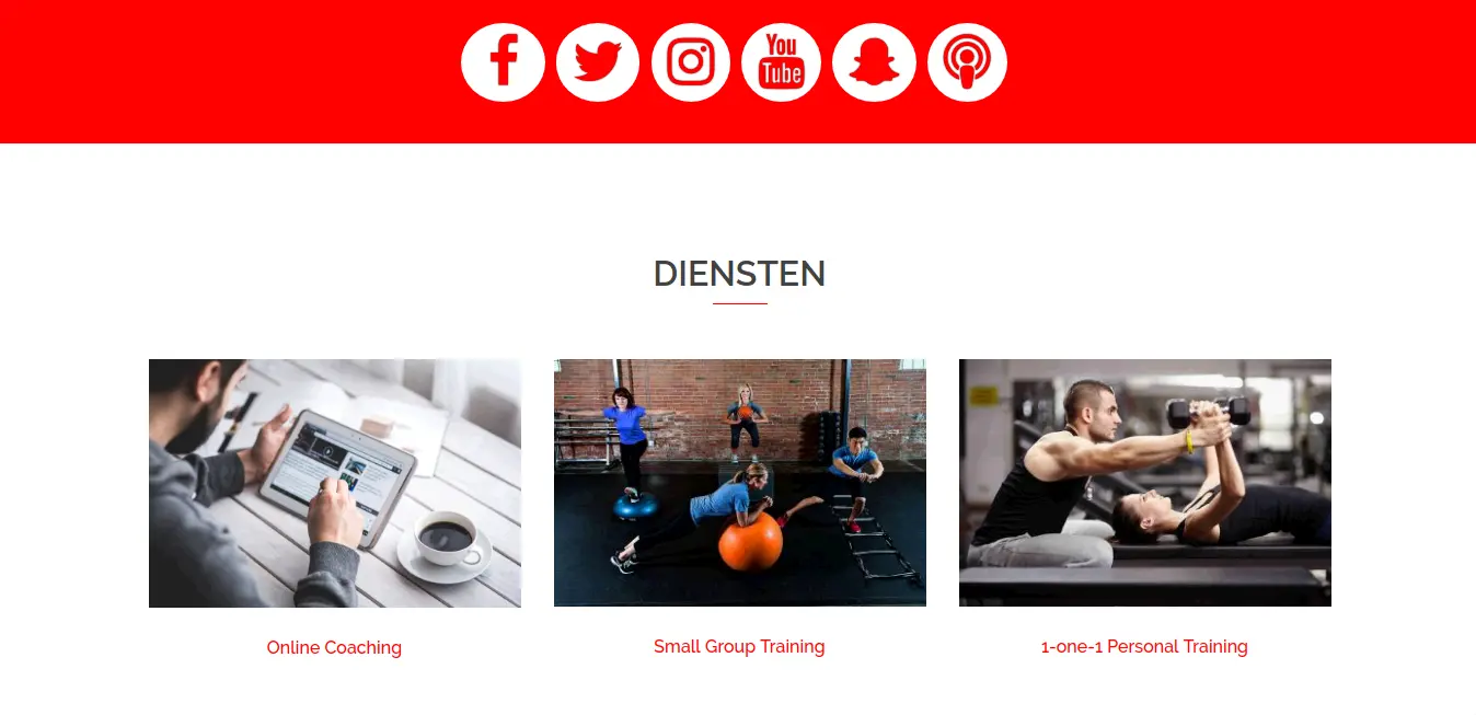 Science Based Training - Webdesign Antwerpen