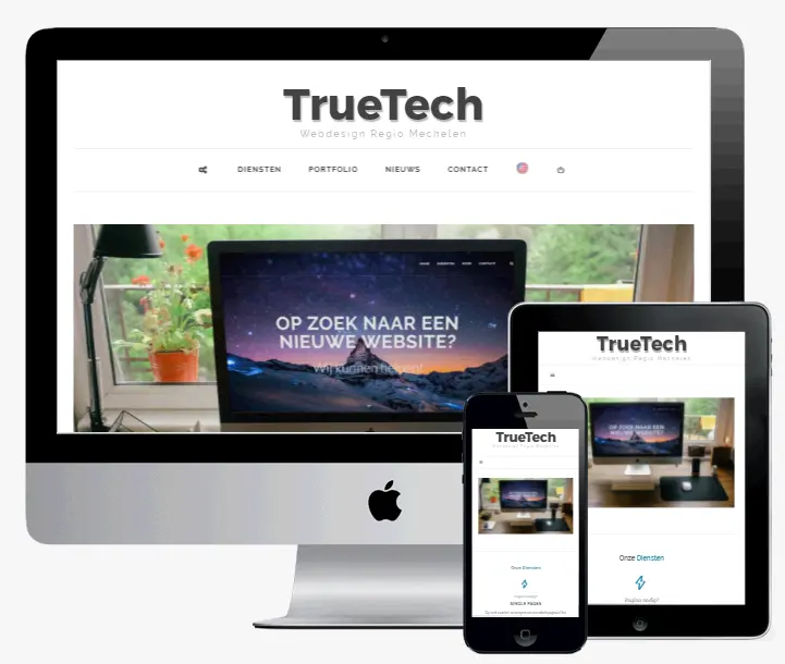 TrueTech Redesign - Webdesign Antwerpen